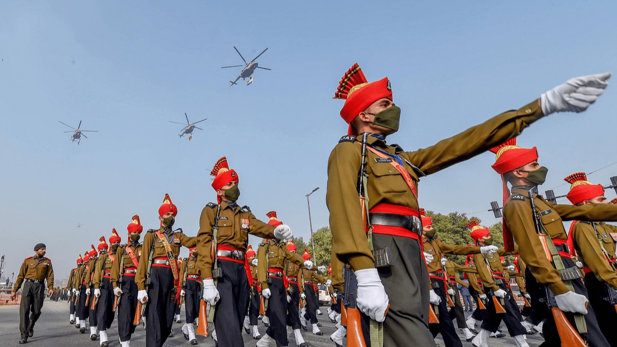 Jat Regimental Centre Delhi Police Adjudged Best Marching Contingents