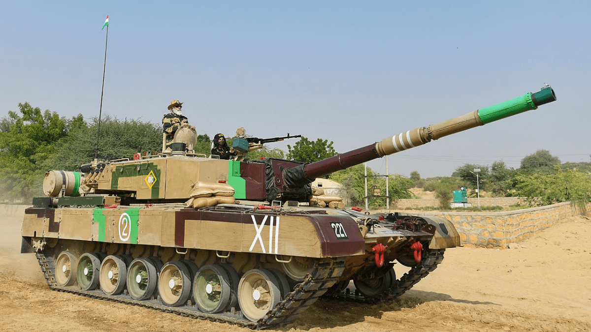 Final Trial Of Arjun Mark 1 Tank Held In Pokhran, Rajasthan