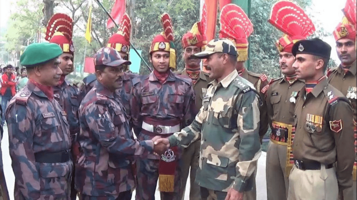 BSF Hands Over Two Apprehended Bangladeshis To BGB