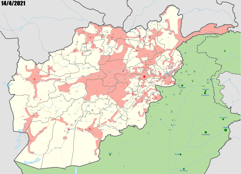 Map of Afghanistan