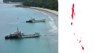 Naval bases at andaman and nicobar command