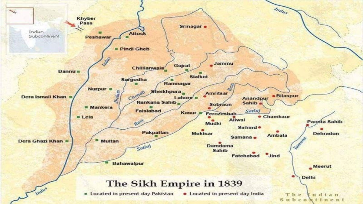 MAHARAJA RANJIT SINGH EMPIRE.