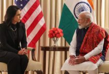 Prime Minister Narendra Modi met Tulsi Gabbard, the newly appointed US Director of National Intelligence, during his visit to Washington,